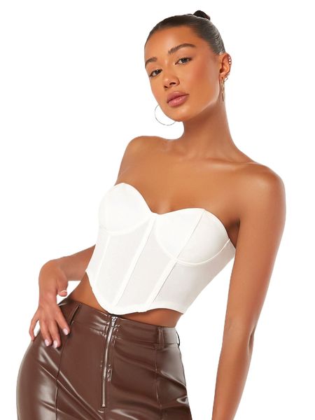 

evolu solid high low tube y456#, White