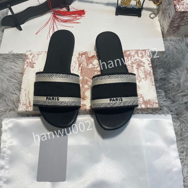 

2022 slipper woman summer sandals beach slides women slippers ladies flip flops mules office sliders wedding, Black