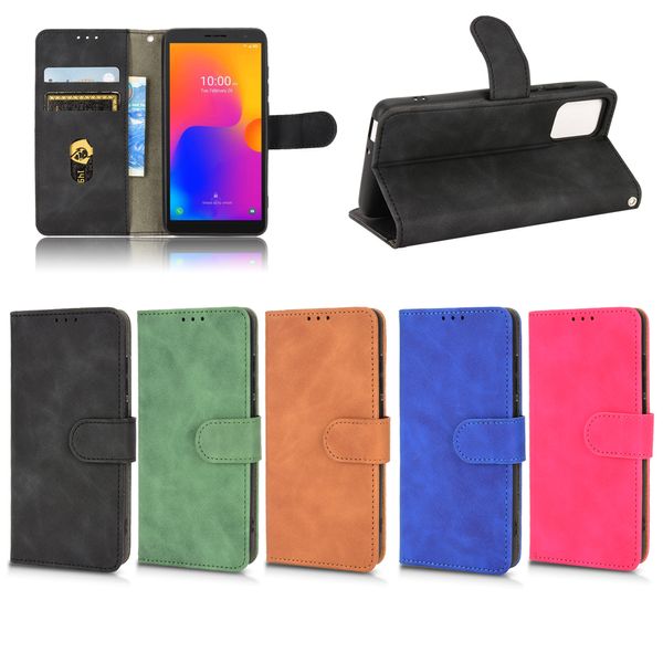 Flip Book Cases für Alcatel 1B 3L 1S 2021 Fall Karte Stand A1 Alpha 21 Schutzhülle Brieftasche Leder TCL 20Y 20E 303 Abdeckung