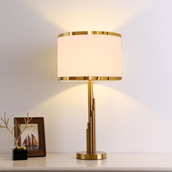 Tischlampen Licht Luxus Wohnzimmer Schlafzimmer Nachttisch Designer Modell Einfache postmoderne amerikanische dekorative LampeTisch