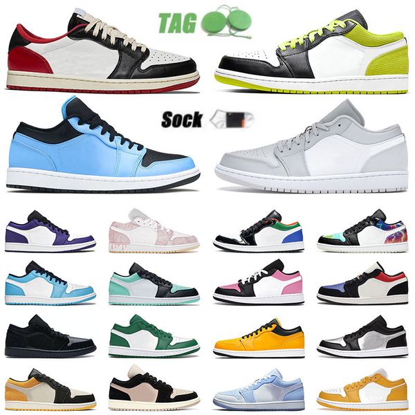 

mens womens low basketball shoes jumpman 1 1s vintage grass cyber tvs blck toe pine green royal yellow laser orange reverse mocha sneakers l