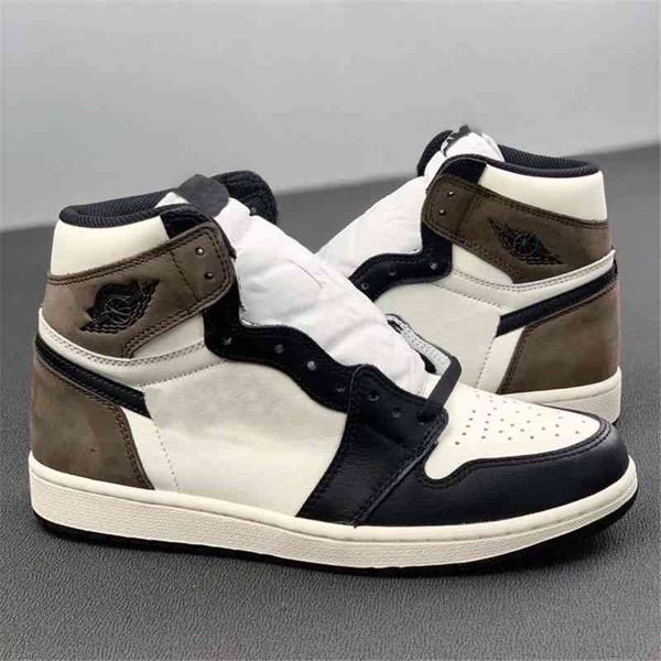 

shoes authentic 1 dark mocha sail black men woman outdoor sports sneakers retro