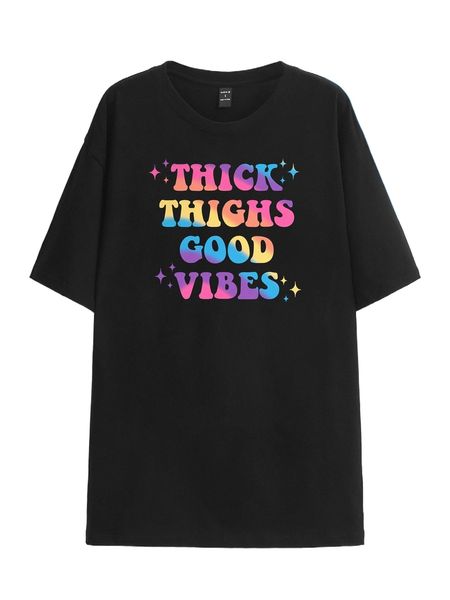 

x ashley kear drop shoulder slogan graphic tee u3cp#, White