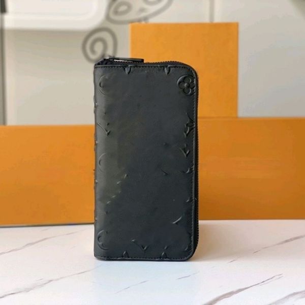 

designer letter wallet famous brand men wallets pocket suit clip luxury leather long clutch bag zipper coin purse women multi-card card hold, Red;black