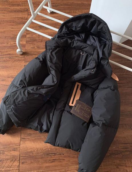 

men down jacket women white duck down coat designer brand printing logo outdoor sports down jacket-32600, Black;brown