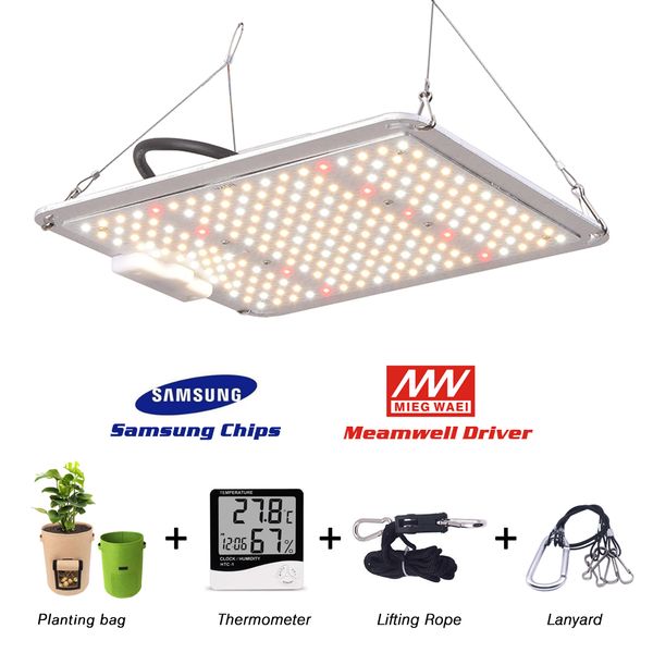 

samsung lm301h led grow light 1000w full spectrum 3000k 5000k mix 660nm ir meanwell drive for 3x3ft coverage greenhouse hydroponic indoor pl