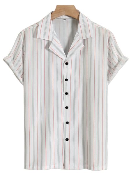 

men block striped shirt p0xf#, White;black