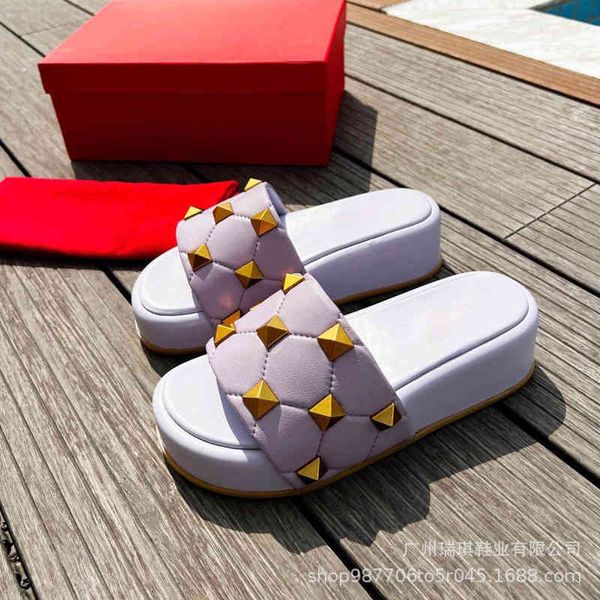 

slippers summer cool slippers women wear non thick soled muffin flip flops and beach shoes enpj, Black