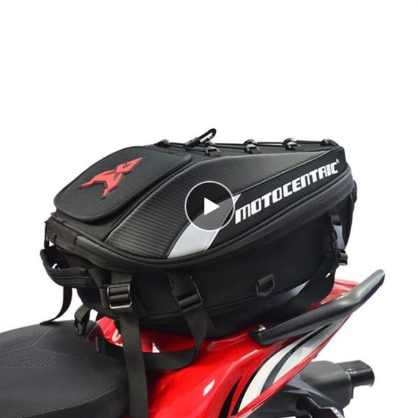 

new waterproof motorcycle tail bag multi-functional durable rear motorcycle seat bag high capacity motorcycle rider backpack279w
