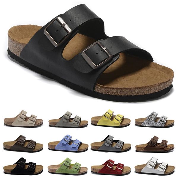 

designer men women sandals arizona gizeh slippers caliente verano flip flops hombres mujeres beach sliders outdoor indoor w257g, Black