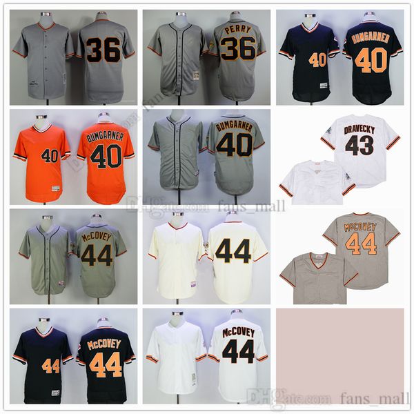 

movie mitchell and ness baseball jersey vintage 44 willie mccovey jersey 40 madison bumgarner 36 gaylord perry 43 dave dravecky stitched bre, Blue;black