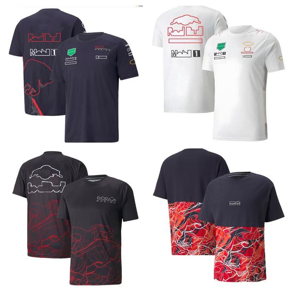 

f1 formula one t-shirt new team short-sleeved shirt with the same customization