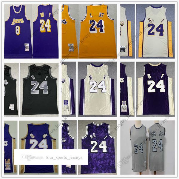 

retro mitchell and ness basketball 24 jerseys 08-09 competition, Black;red