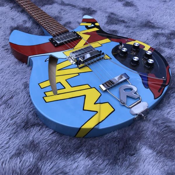 

custom order left handed ricken whaam 330 tribute electric guitar274m