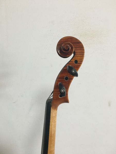 

master 5 strings 4/4 size violin 1pc solid flamed maple back old spruce top