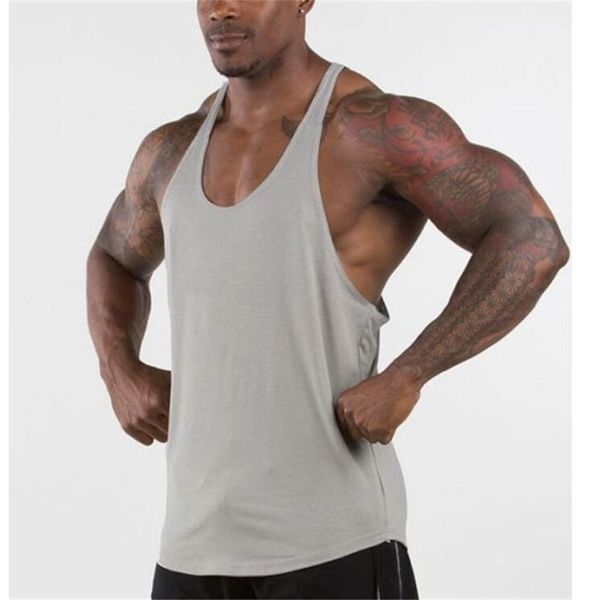 Fitness Y Back Singlets Top Top Men Men Bodybuilding Stringer Жилет Muscle Tank Sexy Trakout Tee рубашка Camisetas Gymnasio hombre 220621