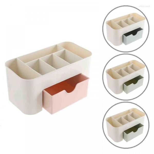 Sacchetti per gioielli Borse Custodia da scrivania in plastica Porta cosmetici Cassetto Rack Articoli vari Organizer Edwi22