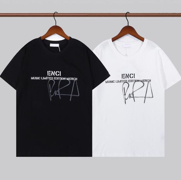 

22official mens t-shirts fashion summer hip hop tee mans womens luxury designer black white short sleeve men tees couples round neck size s-, White;black