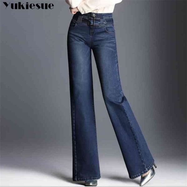 

vintage wide leg jeans big pockrt loose washed high waist denim pants long jeans for women pantalon femme light dark blue 210412