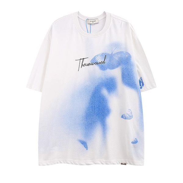 

men's t-shirts 2022 summer hip hop fashion printing loose men mt00012274, White;black