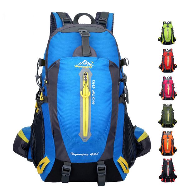 

40l waterproof backpack designer hiking bags cycling climbing rucksack lapbackpacks travel outdoor bag men women sports bag sacoche
