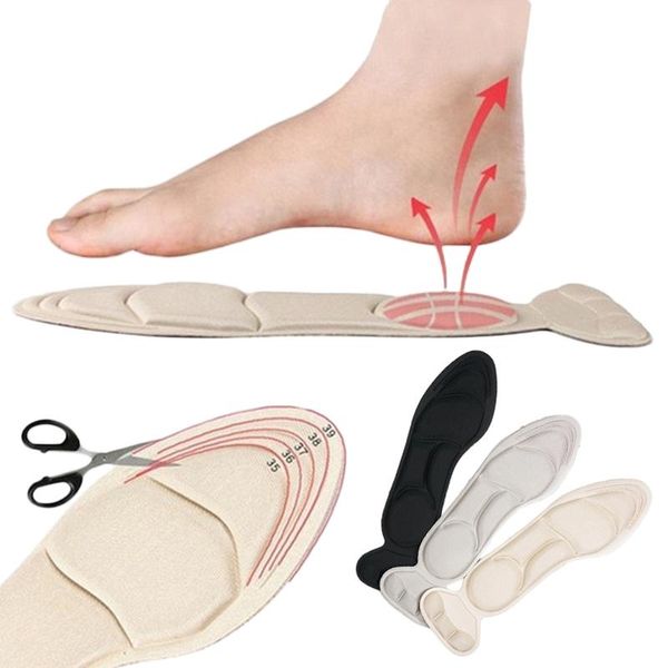 Çorap Hosiery 2 Adet Kadın Erkek Memory Köpük Tabanlık Ayakkabı Anti Kayma Spor Destek Ekler Koşu Yastık Ağrı Kesici Yüksek Topuk Ayak Pedi