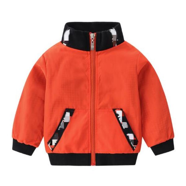 Giacca per nuovi bambini 2022 moda autunnale 2 colori cappotto per neonati giacche Casual a maniche lunghe vestiti per bambini