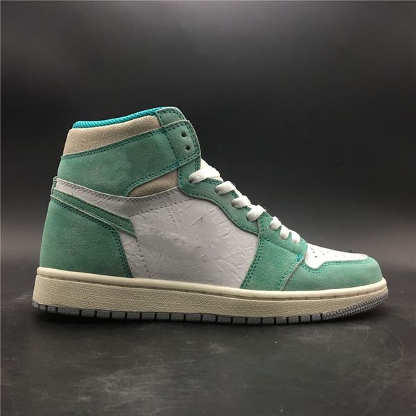 

1 1s high green 575441-311 basketball shoes womens mens size us 4-13 40-46