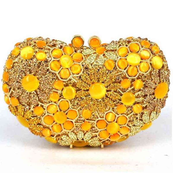 

nxy evening bags moda elegante designer de luxo de ouro especial pedra preciosa cristal sacos noite saco do partido senhoras garras das mulh