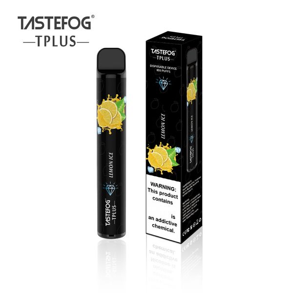 Pacchetto spagnolo inglese Personalizza 800 Puff monouso Pod Vape Pen TPD approvato Tastefog all'ingrosso 11 gusti di frutta