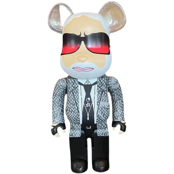 

new bearbrick 1000% karl laofoye violent building block bear large decoration home living room porch decoration gift 70cm