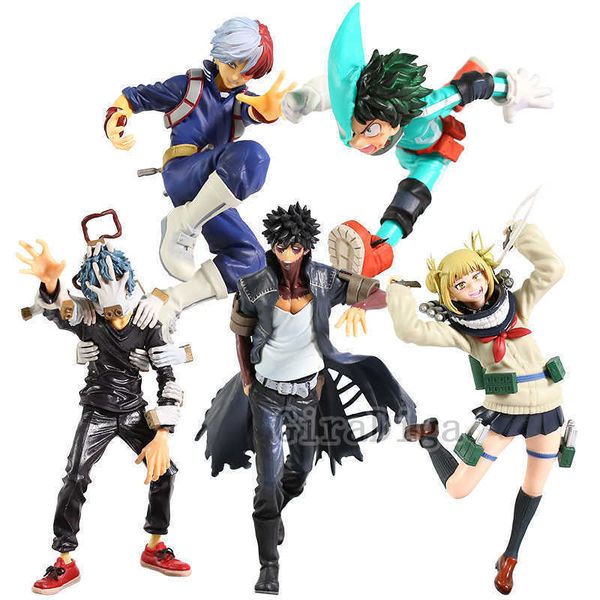 

huiya01 my hero academia colosseum zoukei academy midoriya izuku todoroki s shigaraki tomura himiko toga dabi figure model toy q0722
