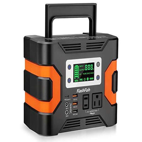 

330w portable power station ff flashfish 300wh/81000mah solar generator