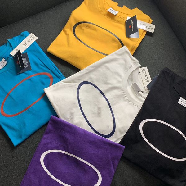 

2022 designer womens t-shirt cotton ng summer trend classic solid color short sleeve chest digital alphabet print shirting, White