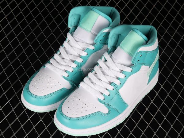 

washed 1 mid teal dv2229-300 basketball shoes womens mens size us 4-10 36-44