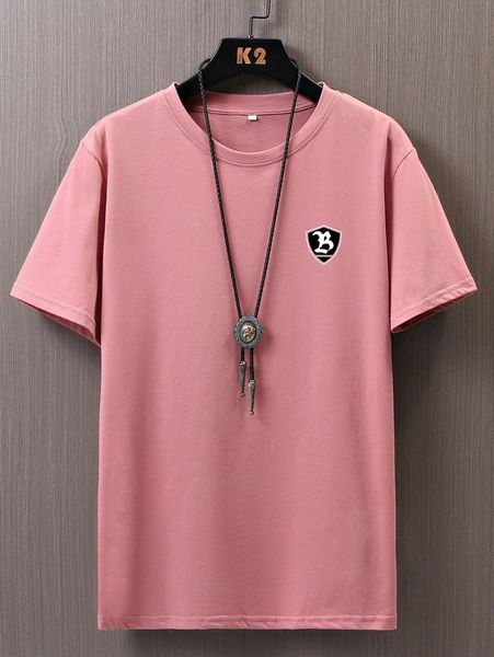 

men letter graphic tee 84si#, White;black