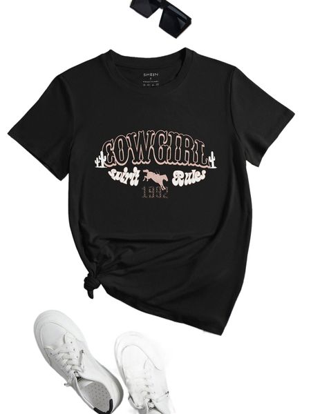 

letter graphic short sleeve tee t2rf#, White