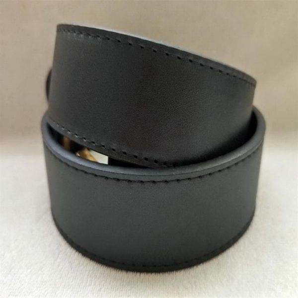 

men women belt big gold buckle genuine leather classical belts ceinture 2028249j, Black;brown