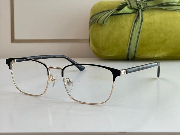

optical eyeglasses for men women retro 1124oa style anti-blue light lens plate full frame with box, White;black