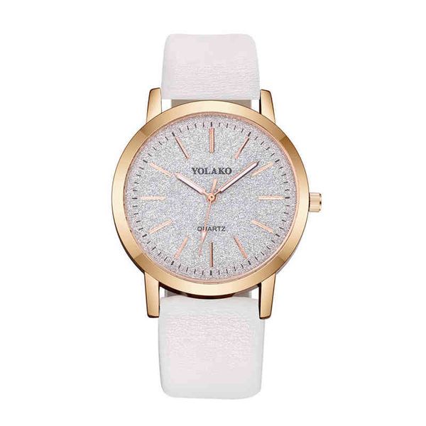 

women's fashion all over the sky star simple scale quartz watch leisure business belt women's watch, Slivery;golden