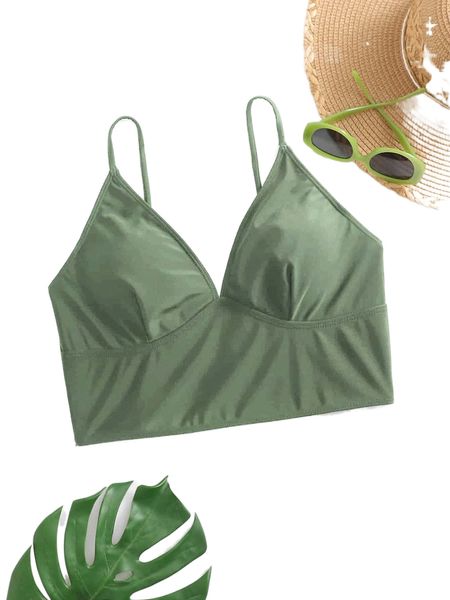 

plus plain bikini f5rb#, Black