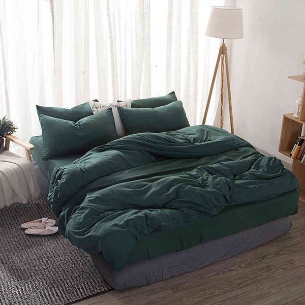 3/4 pezzi stile nordico confortevole stampa di alta qualità set di biancheria da letto per famiglie copripiumino federe per lamiere piatte Dropshipping