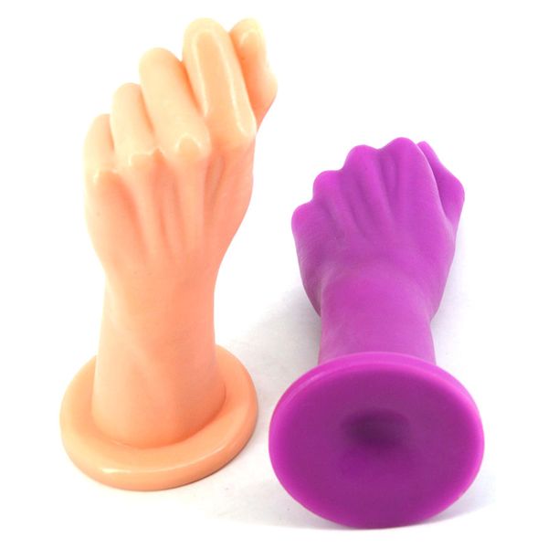 Большая анальная вставка вставки стоппер -кулак в кулаках сексуальные игрушки фаршированные дилдо ручные продукты большие размеры для женщин CHGD08