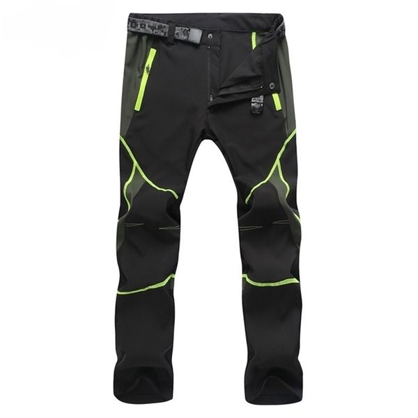 

outdoor men women quickdrying pants sports man hunting pants mountainclimbing pantalones quick dry waterproof windproof pants 201211, Camo;black