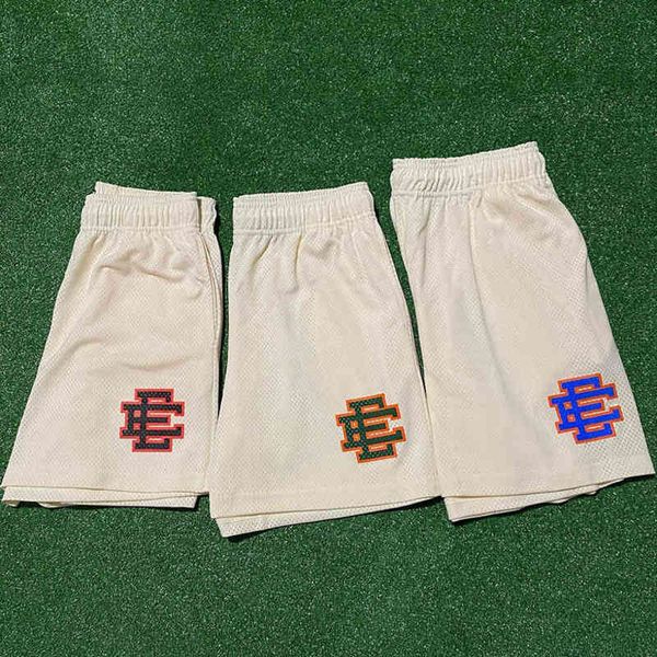 

eric emanuel classic shorts fashion ee basic short new york city skyline mens casual fitness sports pants summer men pant gym mesh beach spo, White;black
