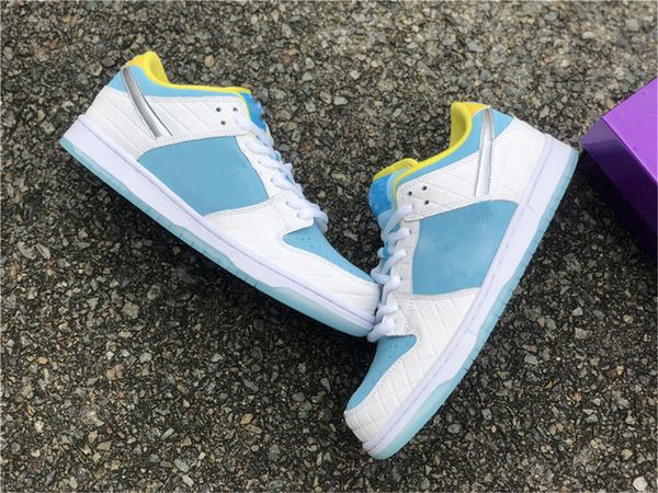 

authentic ftc low women man basketball shoes white lagoon pulse metallic silver speed yellow dh7687-400 sports sneakers with