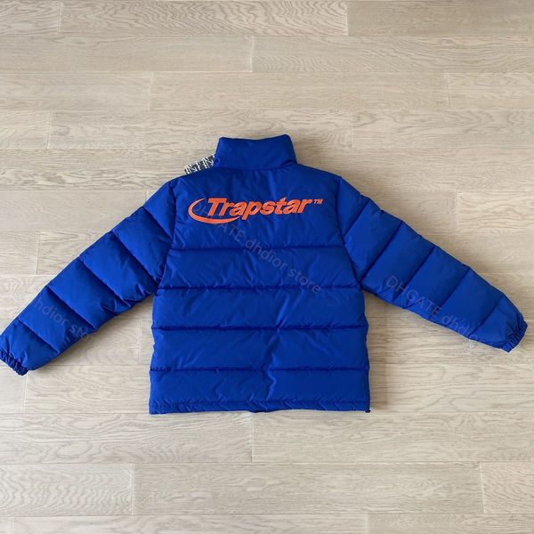 

trapstar jacket designer design down jacket luxury embroidered letter zipper autumn and winter men women warm cotton clothes hip hop high st, Black