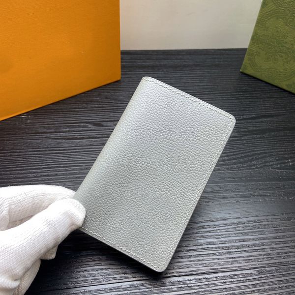 

tz women's purses grey luxury calf leather aerogram brazza short wallets men's simple everyday genuine leather wallet designer coi, Red;black