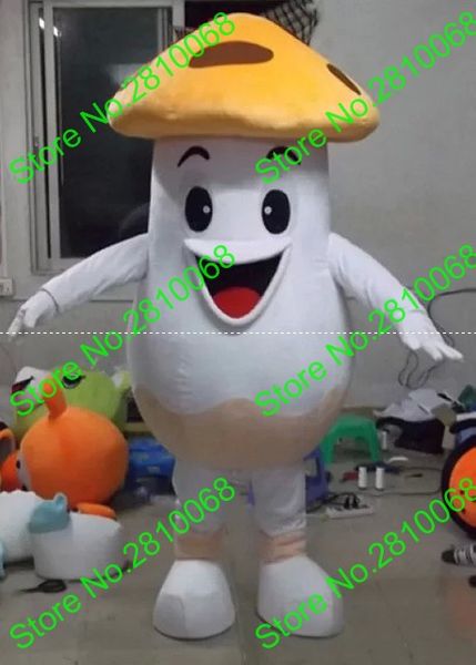 

mascot doll costume syflyno make eva material mushroom mascot costume cartoon apparel halloween birthday size 577, Red;yellow