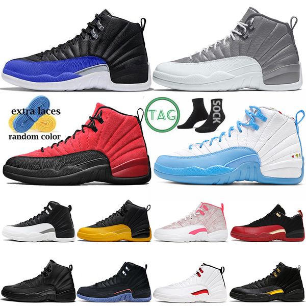 

high 12 mens women basketball shoes low jumpman 12s stealth twist unc hyper royal black taxi playoffs royalty dark concord men trainers